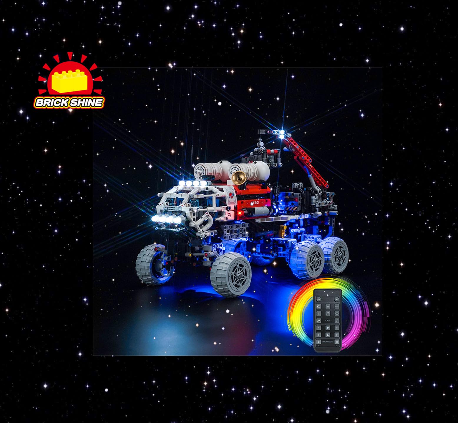 Betoooooさま 専用 LEGO Technic Manned Mars Exploration Rover Toy Block Space